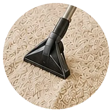 Extractor wand on a carpet